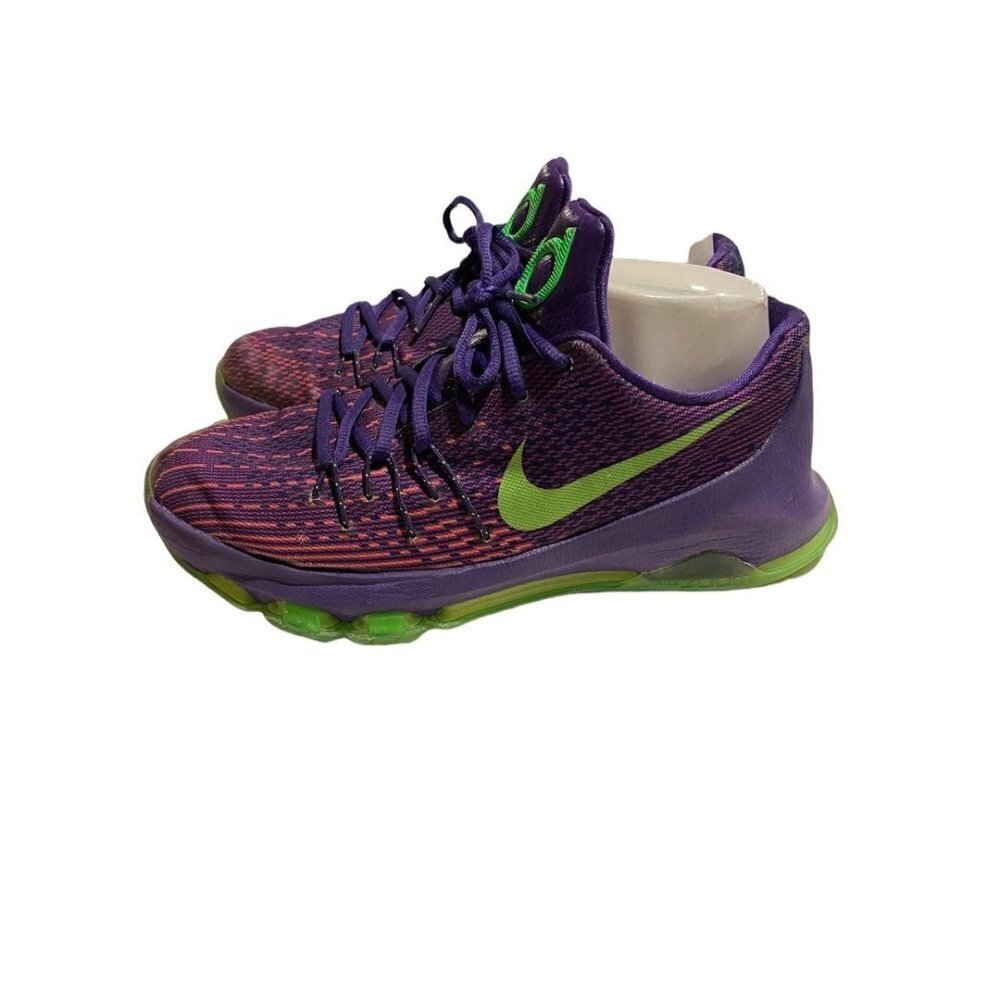 Nike 768867-535 KD Durant VIII 8 Purple Training Shoes Kid's 7Y